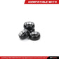 RCAWD RC Rims & Tires for 1/28 Wltoys Kyosho Mini-Z, Mini-Q, Mini-D, K969 K989 P929 Drift Rally Upgrades, No More Glue RC Wheel