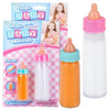 Artcreativity Magic Baby Bottles, Set Of 4, Includes 2 Juice And 2 Milk Baby Doll Bottles With Disappearing Liquid, Baby Doll Ac