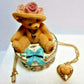 Cherished Teddies Mom Covered Box With Necklace 306614