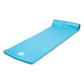 TRC Recreation Splash 1.25 Inch Thick Foam Swimming Pool Float Mat Large mature-themed Lounger with Built-in Roll Pillow  Marina Blue