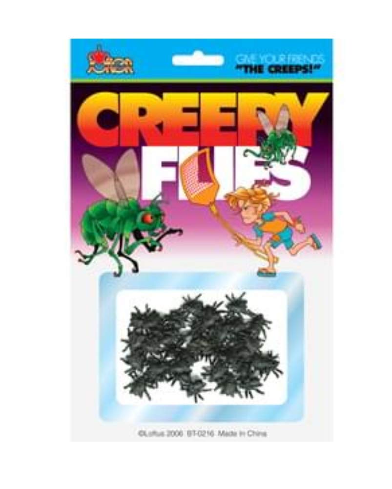 Loftus International Creepy Flies Give Your Friends The Creeps Novelty Item