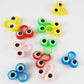 Gxxmei 100Pcs Eye Finger Puppets Eye On Rings Googly Eyeball Ring Party Favor Toys For Kids, 5 Colors