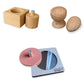 Brainytots Montessori Puzzle Set | Egg & Cup, Cylindrical Pincer & Circle Shape Puzzles | Fine Motor Skills & Cognitive Growth |