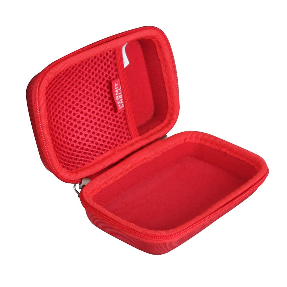 Hermitshell Travel Case For Easegmer Kids Handheld Game Portable Video Game Player (Red)