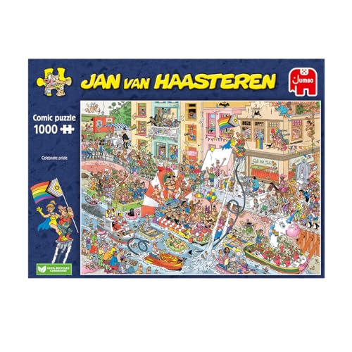 Jan Van Haasteren - Championship Football 1000 Piece Jigsaw Puzzle By Jumbo Games