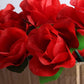 Sndperiexam 5Pcs Red Folding Rose/Rose Appearing Magic Tricks Flower Appearing Close Up Stage Street Magic