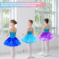 Girl Tutu Skirt, Light Up Led Ballet Tutu Skirt 2-8 Years Fluffy Ballet Dress Up Costume For Kids Party 3-Layer Multicolor Tutu