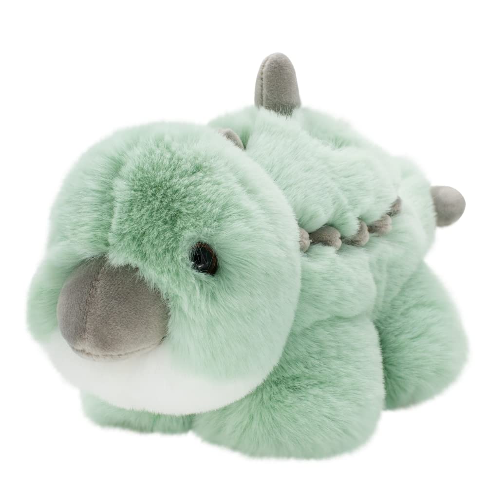 World's Softest Plush Small Green Baby Ankylosaurus Stuffed Animal - Soft, Huggable Dinosaur Toy for Kids, Model WS01599-0008
