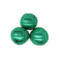 Zeekio Juggling Balls enhanced Galaxy - [Pack of 3]  Synthetic Leather  Millet Filled  12-Panel Leather Balls  130g Each  62mm  Metallic Green