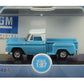 Oxford Diecast 87CP65001 1965 Chevrolet Stepside Pick Up light blue/white 1:87 HO Scale