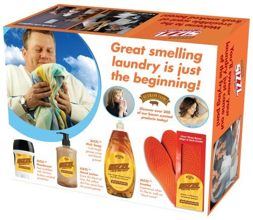 Prank Pack, Sizzl - Bacon Scented Dryer Sheets Prank Gift Box, Wrap Your Real Present In A Funny Authentic Prank-O Gag Present Box, Novelty Gifting Box For Pranksters