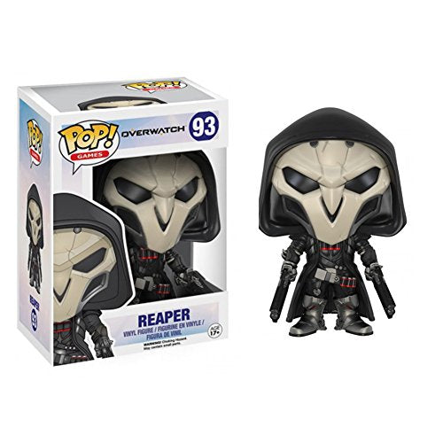 Funko Pop! Games Reaper Action Figure - 3.75" Vinyl, Black, Model 9299