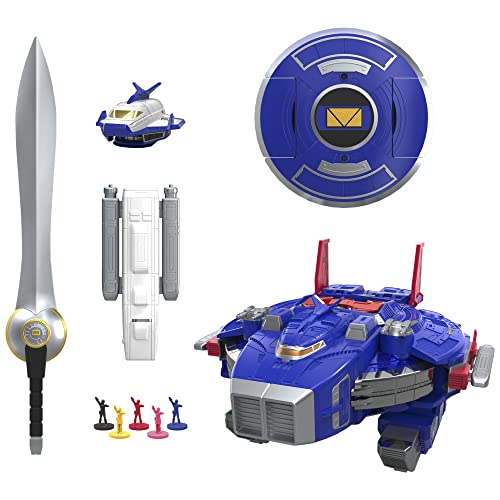 Power Rangers Astro Megazord Figure - Hasbro Lightning Collection, One Size, Black, Model F6497, Plastic Material