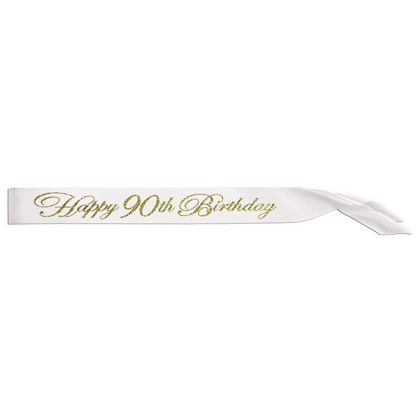 Gltrd Happy  90Th  Birthday Satin Sash