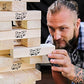 Jenga Giant - Hardwood Blocks - Stacks To Over 5 Feet - Officially Licensed - Js7