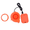 Arokibui USB Mini Inflatable Costume Fan - Portable Blower for Dinosaur Costumes - Orange - Durable ABS Material
