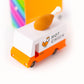 Candylab Toys CANDYCAR Wooden Food Truck Collection - Fried Chicken Van  enhanced Handcrafted Beech Wood Toy Car