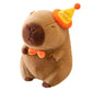 Arkdorz Cute Birthday Capybara Plush,12Inch Kawaii Capybara Stuffed Animal Soft Stuffed Capybara Toy Birthday Gifts Party Decora