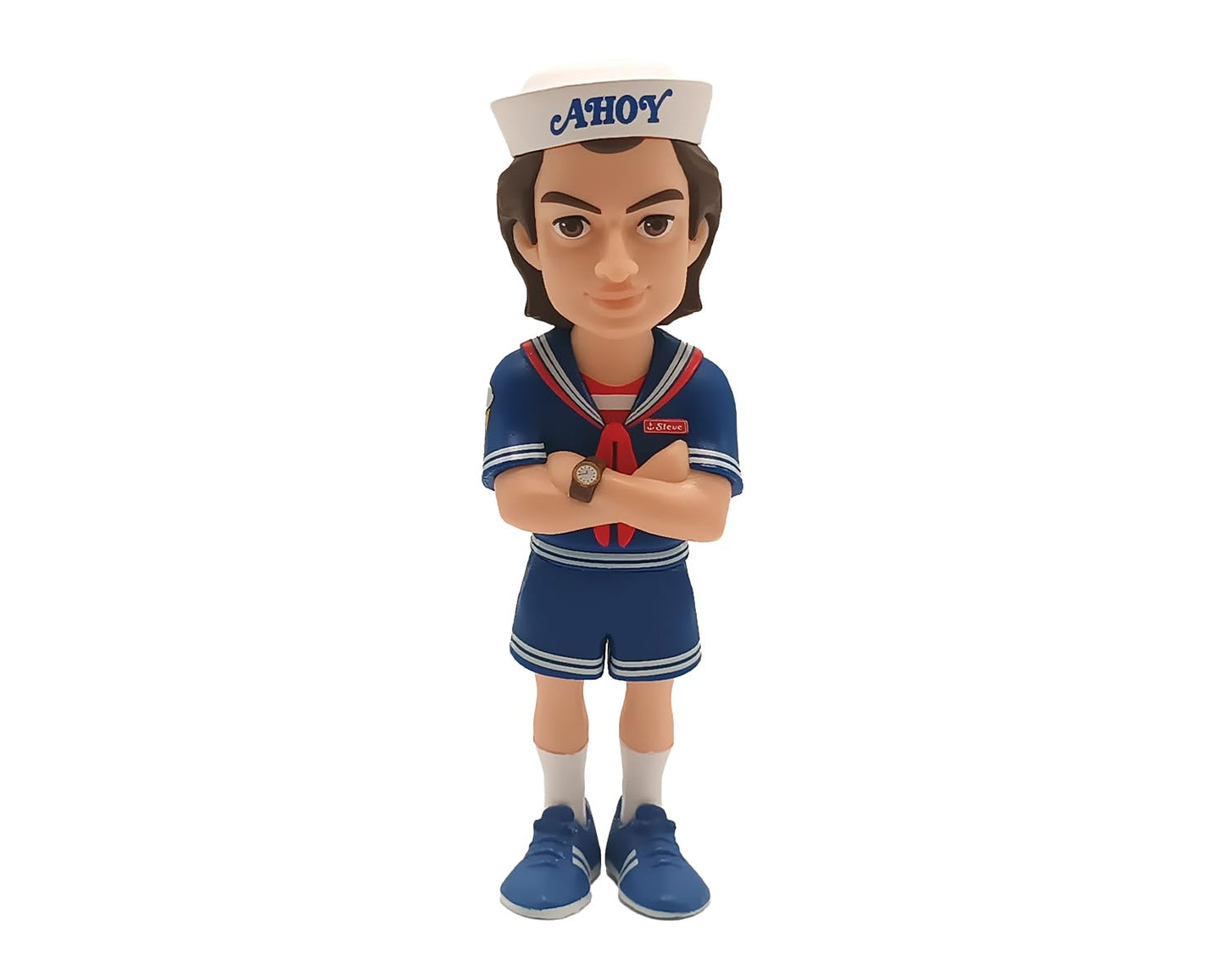 MINIX BANDAI Stranger Things Steve Ice Cream Figure - Collectibles for Display - Gift Idea - Toys for Children and Adults - TV F