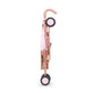 Lullababy - Doll Stroller - Foldable Frame - Star-Print Design - Baby Doll Accessories - Toys For Kids Ages 2 & Up - Baby Doll S