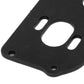 RC Motor Mount Heat Sink Plate, Aluminum, for Mini-T 2.0 2WD 1/18 RC Truck(Black)