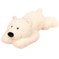 Hronsa Weighted Stuffed Animals, 19.7In 3.3Lbs Weighted Bear Stuffed Animal Toy Cute White Bear Plush Pillow For Adults Boys Girls