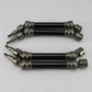 RCAWD 4X Slider Front/Rear Drive Shaft Set for 1/10 Arrma 1/10 Big Rock 4X4 V3 3S Blx Brushless Monster Truck RTR Upgrade Parts(