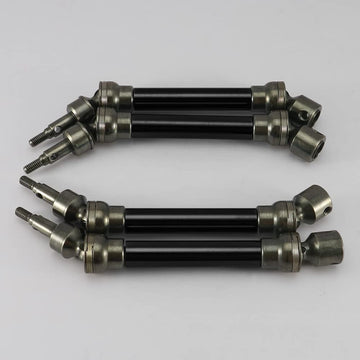 RCAWD 4X Slider Front/Rear Drive Shaft Set for 1/10 Arrma 1/10 Big Rock 4X4 V3 3S Blx Brushless Monster Truck RTR Upgrade Parts(