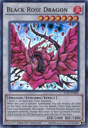 Yu-Gi-Oh! - Black Rose Dragon (Lc5D-En099) - Legendary Collection 5D'S Mega Pack - 1St Edition - Common