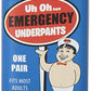 Accoutrements Emergency Underpants