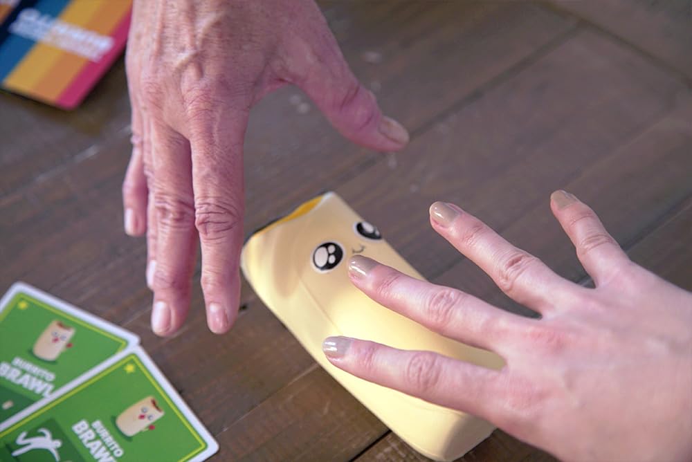 Exploding Kittens Presents Double Burrito Replacement Pack - 2-Pack Of Burritos Compatible With The Throw Throw Burrito Game