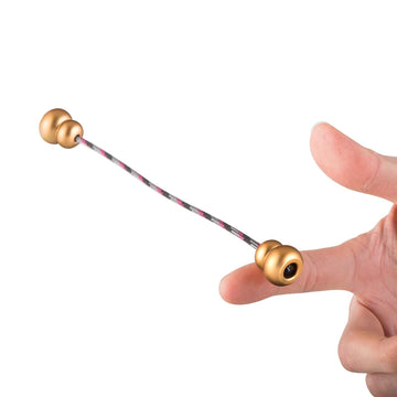 Begleri Fidget Beads - Worry Fidget Beads Spin & Bump - Made Of Aluminum Alloy - For Men Women Youngs Skill Players Creates A Bit Of Magic For You (Calabash)