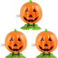 The Dreidel Company Halloween Pumpkin Wind-Up Toys, Birthday Party Favors, Novelty Toys for Boys and Girls, 2'' Inches (12-Pack)