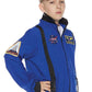 Underwraps Kid'S Children'S Astronaut Costume Jacket - Blue Childrens Costume, Blue, Large