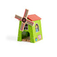 Bigjigs Rail Country Windmill Toy Train Tunnel - Bigjigs Train Accessories, Wooden Train Track Accessories, Windmill For Train Set, Trains For Kids