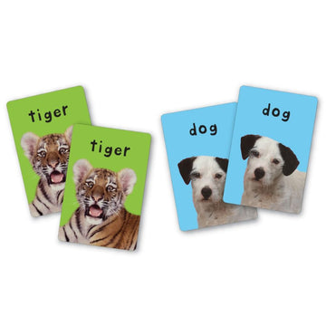 Briarpatch, First 100 Animals Matching Card Game, Based On Board Books By Roger Priddy, Preschool Learning For Kids