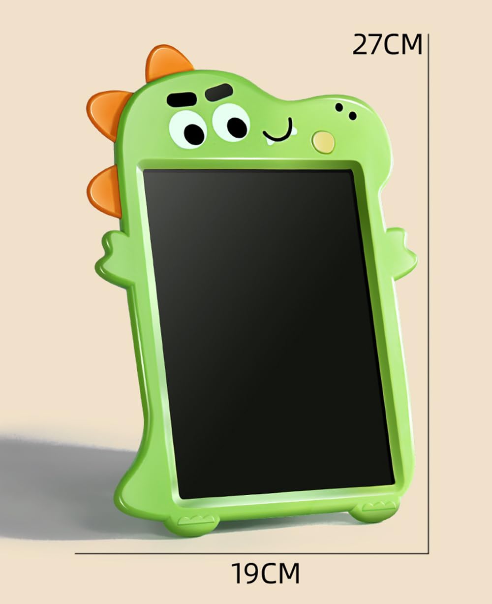 LCD Writing Tablet for Kids, 10in Colorful Doodle Board Drawing Tablet,Dinosaur Drawing Board Educational Learning Toy Birthday