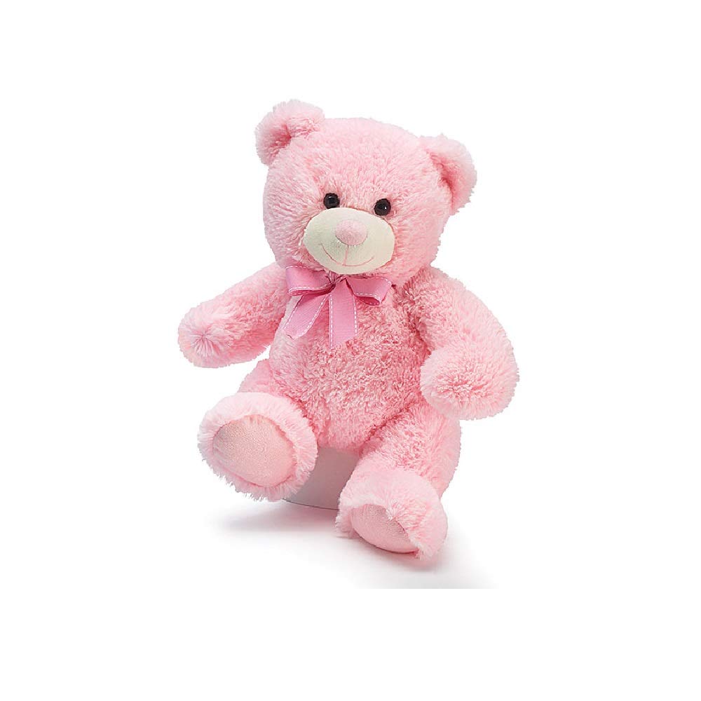 Burton Plush Pink Bear, 16" Soft Toy, Model 9727216, Adorable Gift for Kids