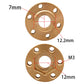 Brass Weights 6mm 9mm 12mm 15mm 22mm Wheel Hex Hub Widen Adapter for 1/10 RC Crawler 1.9 2.2 Wheels Rims SCX10 TRX4 (18.4mm)