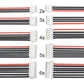 FLY RC 10pcs 22AWG 2S 3S 4S 5S 6S Lipo Battery Balance Charger Cable JST XH Connector Adapter Plug(Each 2pcs