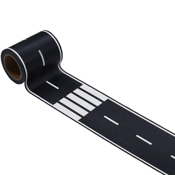 Black Road Track Tape,Toy Car Road Tape Track For Kids,Race Cars Decorations For Kids Birthday Party, 33'' X 2.4'' Each Roll (1