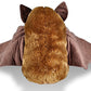 WILD REPUBLIC Brown Bat Plush Toy, Cuddlekins 12" Stuffed Animal, Multi Color, Model 19341, Gift for Kids