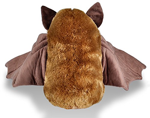 WILD REPUBLIC Brown Bat Plush Toy, Cuddlekins 12" Stuffed Animal, Multi Color, Model 19341, Gift for Kids
