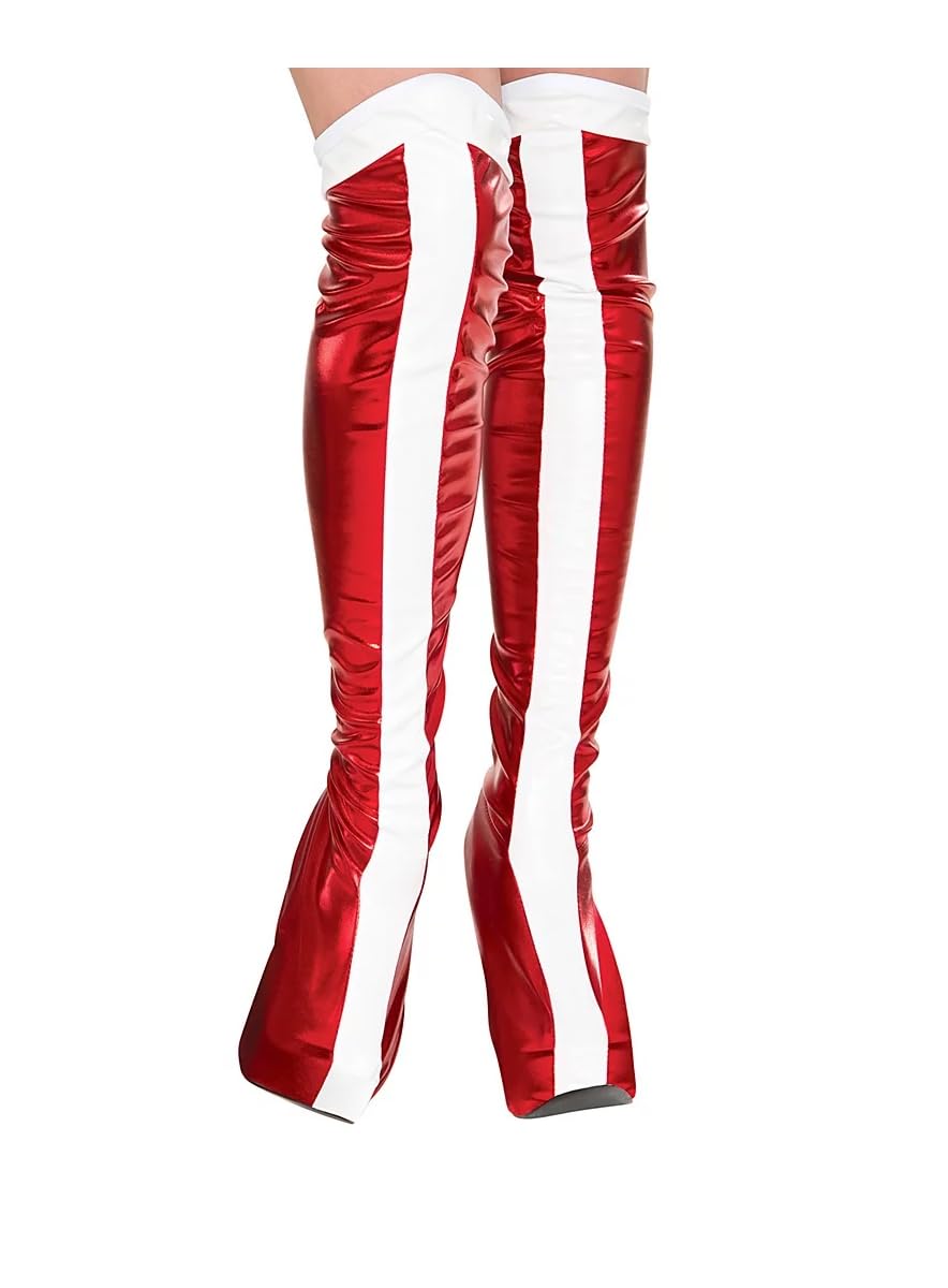 Rubies DC Comics: Wonder Woman Boot Tops for Adults, Womens One Size