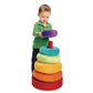 Excellerations Giant Plush Rainbow Stacking Ring For Kids Classroom Game For Children