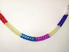 Biche Multicolour Swirls For Decorations/Birthday Parties (Set Of 5) 140Cm Length
