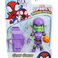 Marvel Spidey & His Amazing Friends Action Figures Superheroes + Villains (Choose Figure) (Green Goblin (4 Inch))