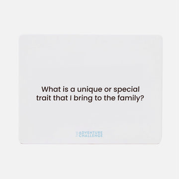 The Adventure Challenge Connection Cards - Fun Family Game - Cardstock - Blue