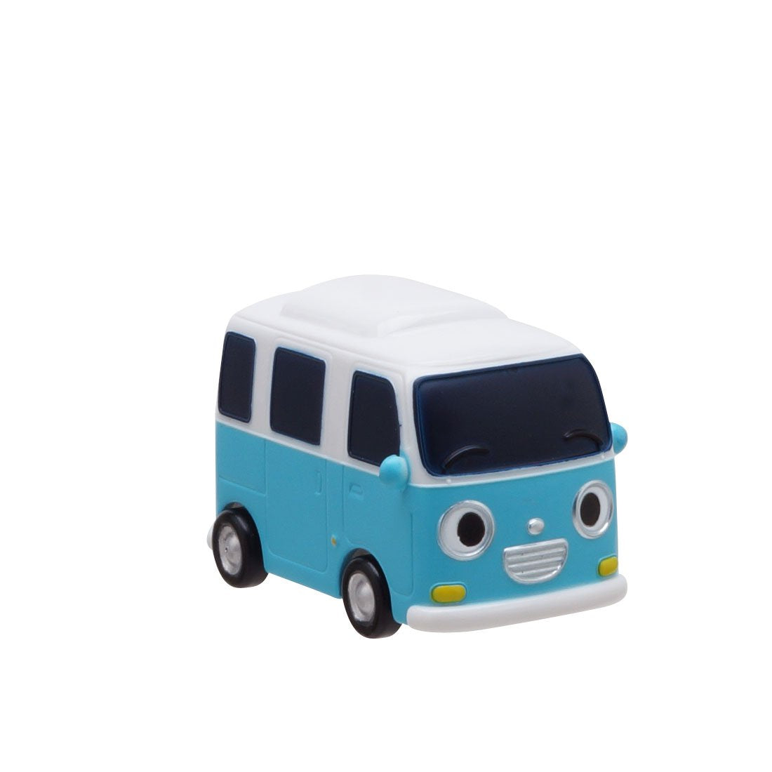 Tayo the Little Bus Mini Cars Set 2 - Special Friends Series, Small, Plastic, Green/Pink/Yellow