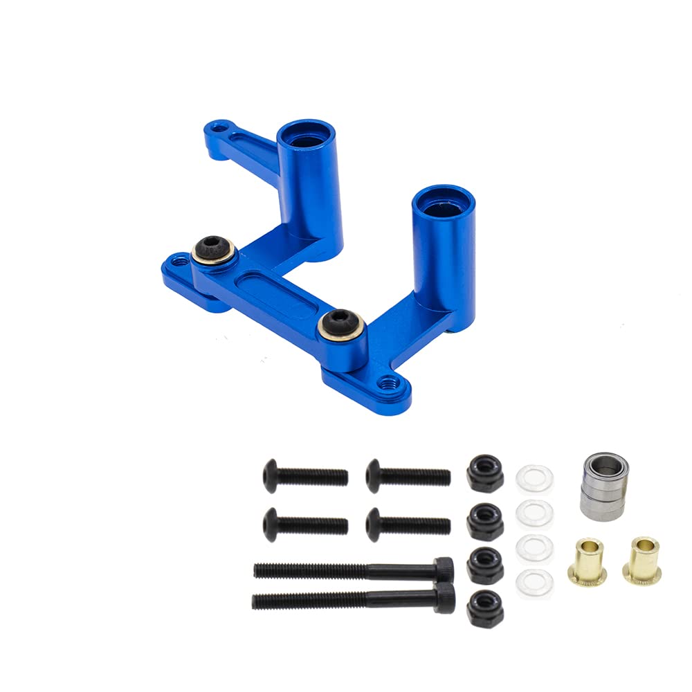GTHELE Aluminum Steering Bellcranks&Drag Link for Traxxas 2WD 1/10 Slash, Stampede, Rustler, Nitro Slash-Replaces Part 3743